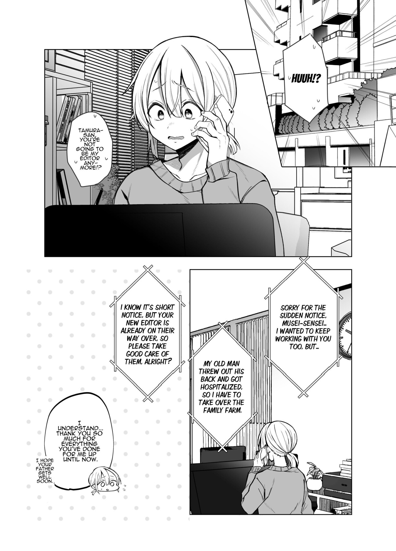 Hentai Manga Comic-Erotic Editor Kurokawa-Read-2